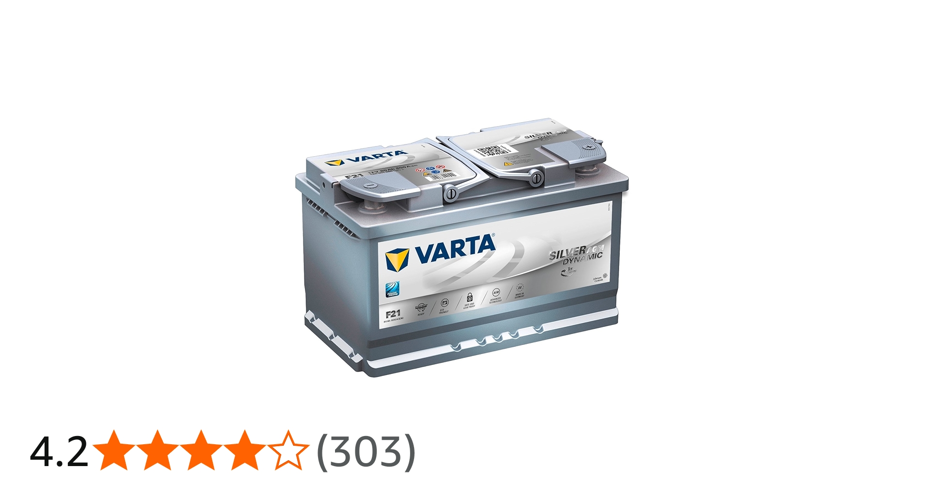 Amazon | VARTA [ バルタ ] 輸入車バッテリー [ SILVER DYNAMIC AGM
