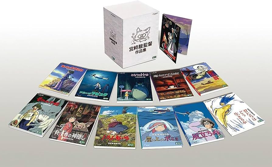 Amazon.co.jp: 宮崎駿監督作品集 全15作品 宮崎駿 全15枚組 日本語音声