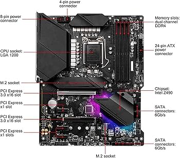 core i7-10700F 対応マザーボード付属 i7 10700F + マザーボードセット