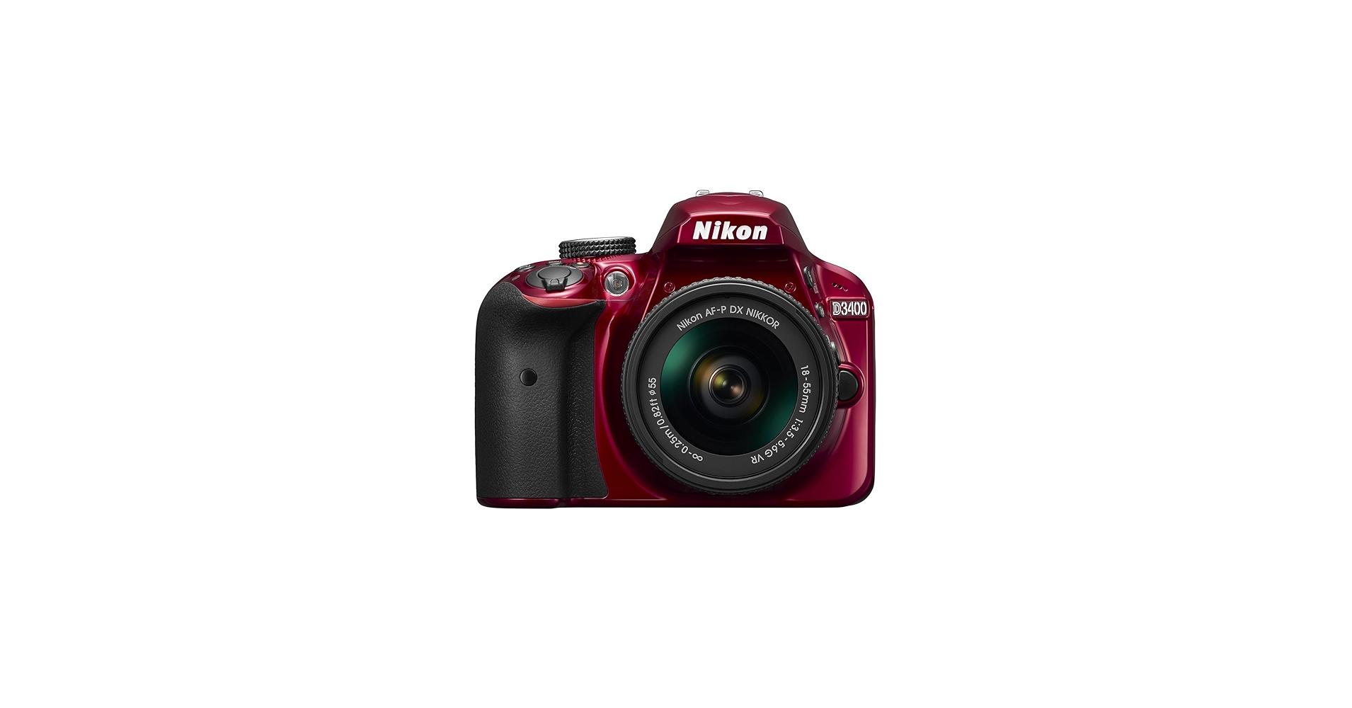 Amazon.com : Nikon D3400 w/ AF-P DX NIKKOR 18-55mm f/3.5-5.6G VR