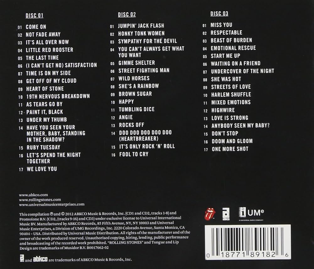 ROLLING STONES - GRRR! - Amazon.com Music