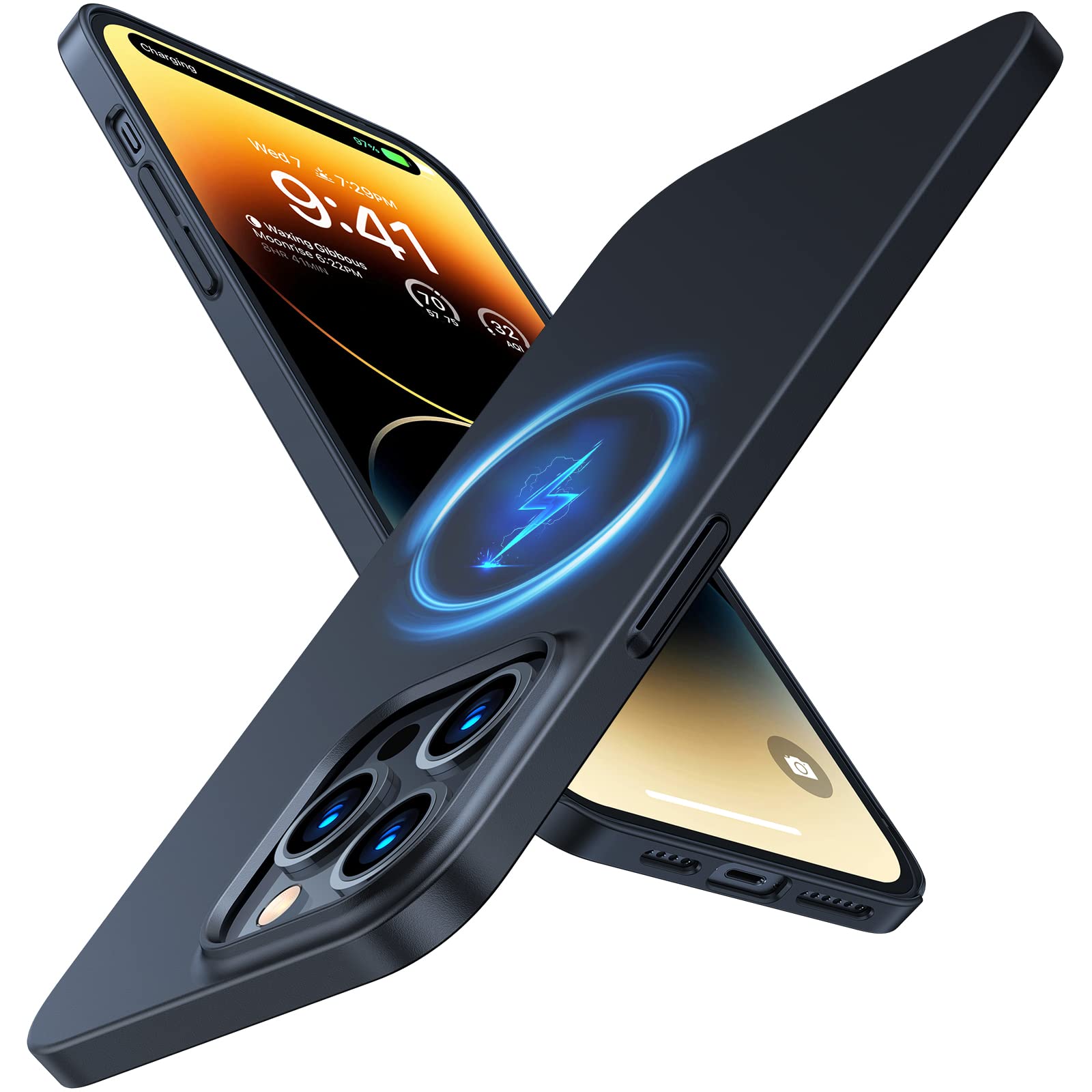 Amazon.com: TORRAS Magnetic Slim-Fit for iPhone 14 Pro Max Phone