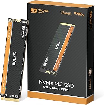 Amazon | SAN ZANG MASTER M.2 SSD 2TB PCIe Gen 4x4、最大読み取り