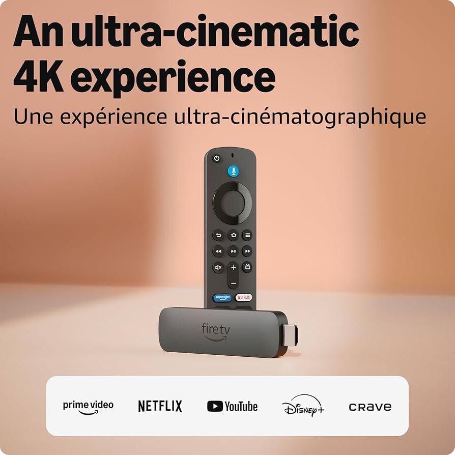 Amazon Fire TV Stick 4K Plus (newest model), streaming device