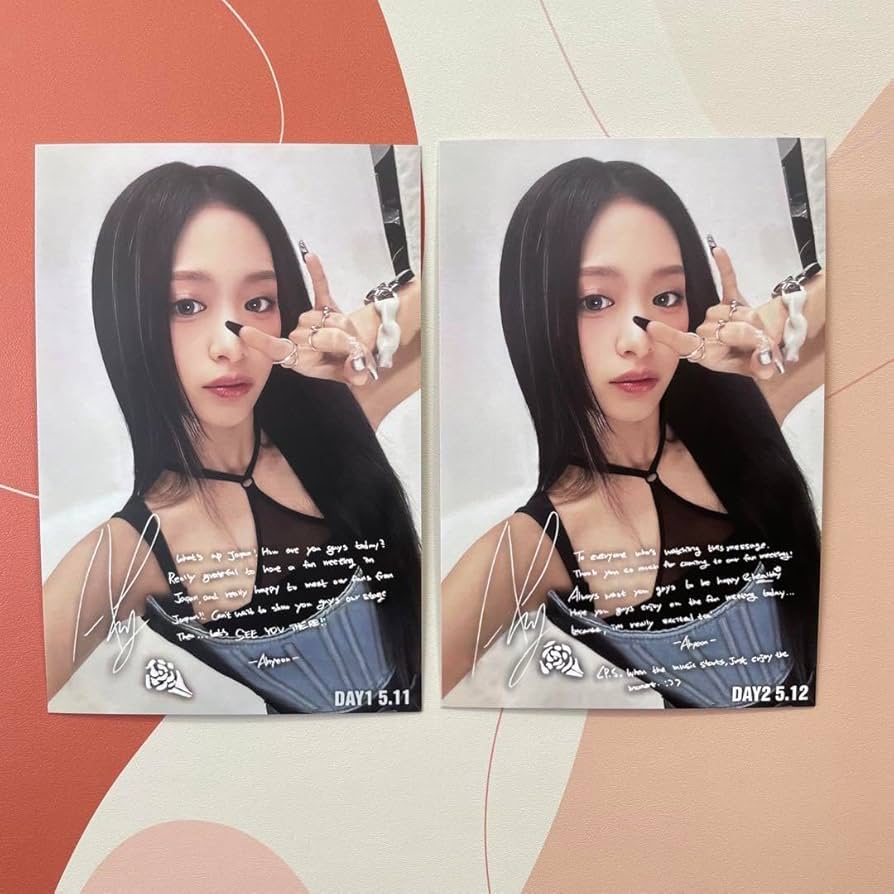 Amazon.co.jp: BABYMONSTER 5 11 12会場限定B賞 ポストカード アヒョン