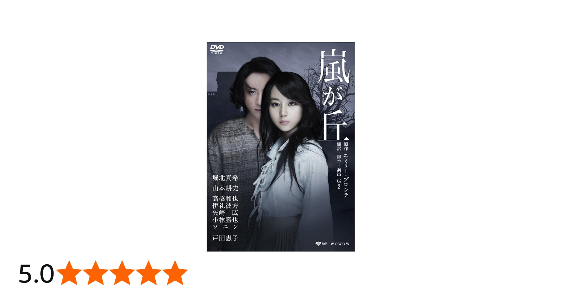 Amazon.co.jp: 嵐が丘 [DVD] : 堀北真希, 山本耕史, 高橋和也, 伊礼