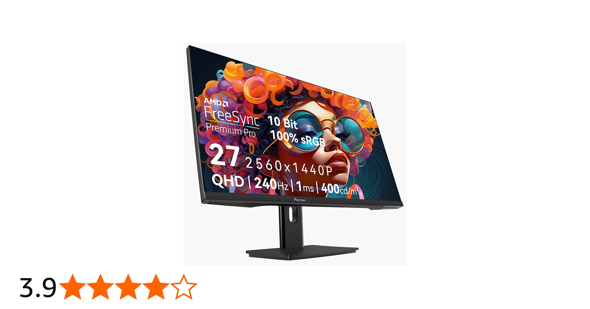 Amazon.co.jp: 27インチ 2K 240Hz QHD 2560x1440P ゲーミングモニター