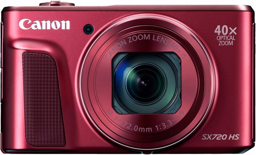 Amazon.com : Canon PowerShot SX720 HS Digital Camera (Red