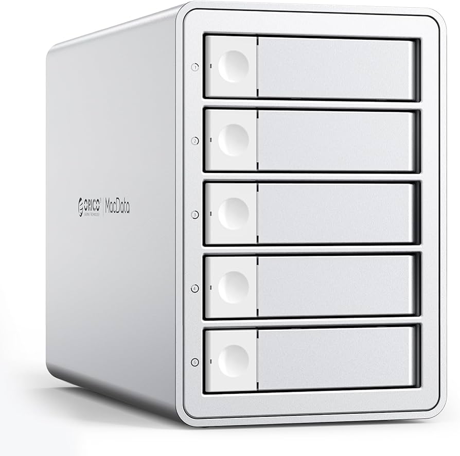 Amazon.co.jp: ORICO HDDケース 5台 デイジーフェイス機能付き USB 3.2