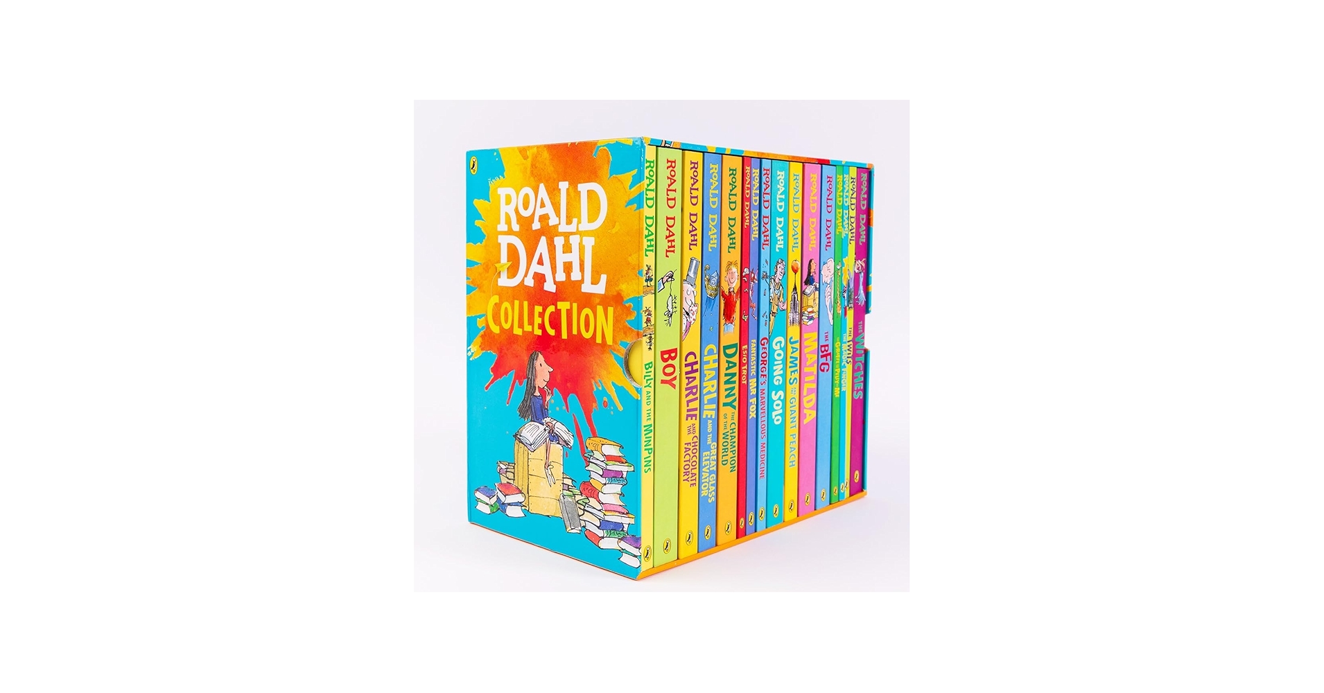 Amazon.com: Roald Dahl Collection 16 Books Box Set: 9780241377291