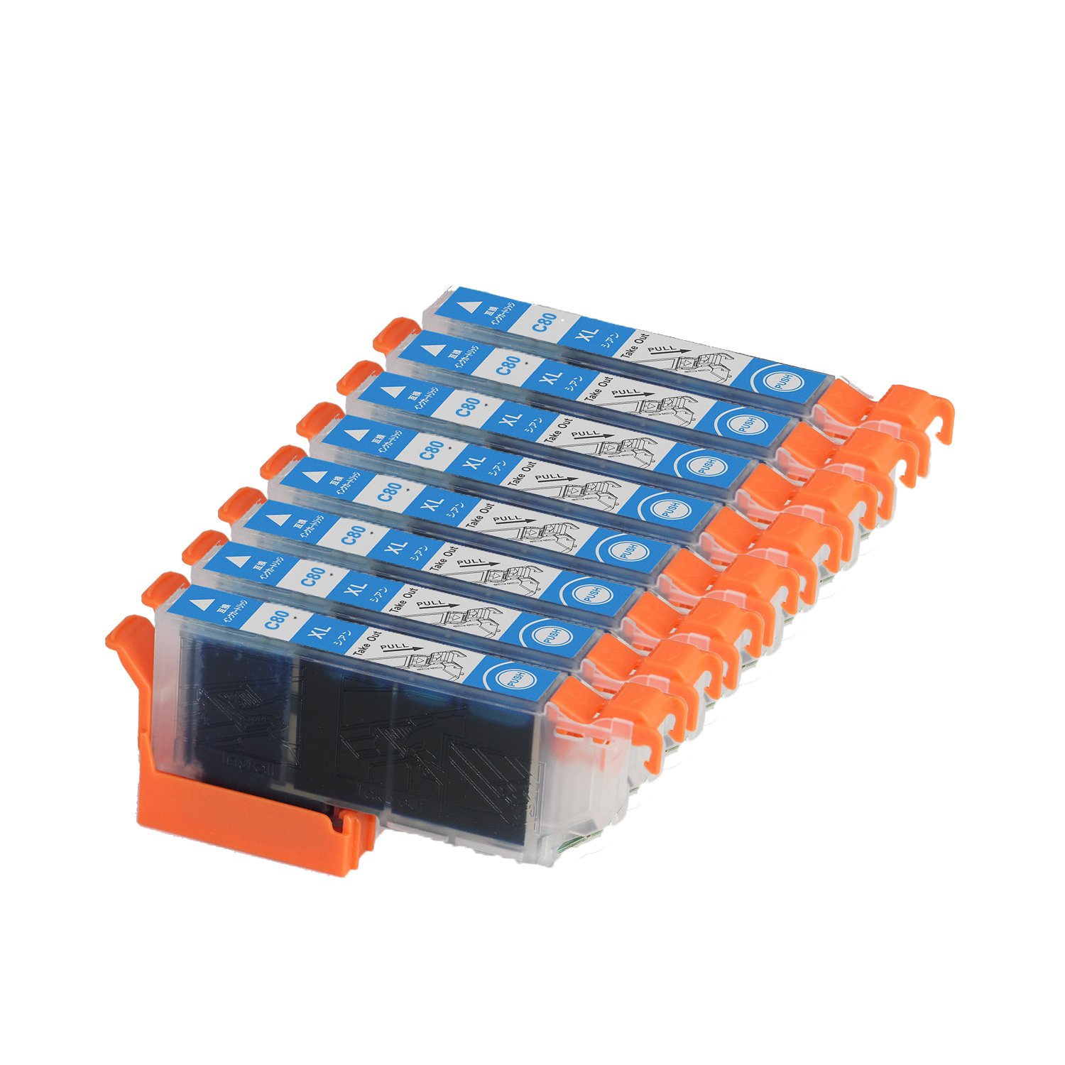 Amazon.co.jp: 【Ecolink】EPSON エプソン IC6CL80L 増量タイプ ICC80L