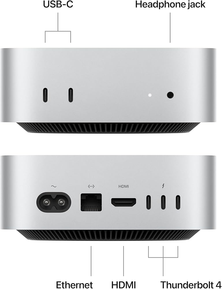 Apple 2024 Mac mini Desktop Computer with M4 chip with 10‑core CPU