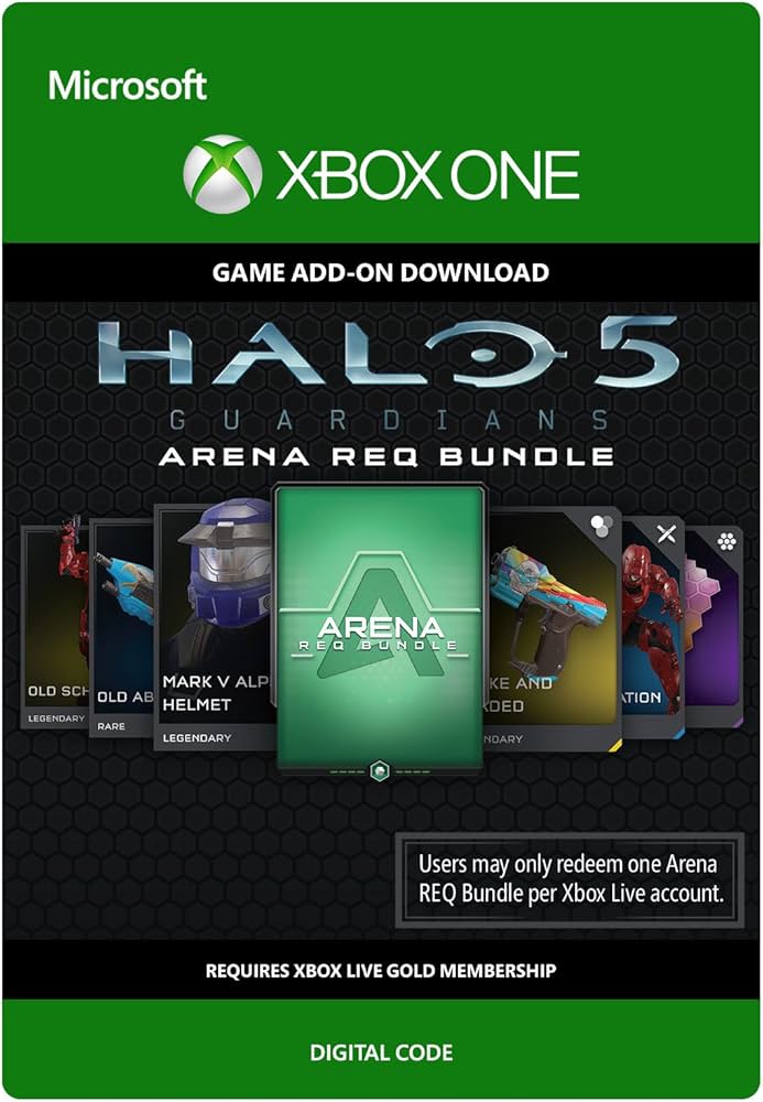 Amazon.com: Halo 5: Guardians Arena REQ Bundle – Xbox One [Digital