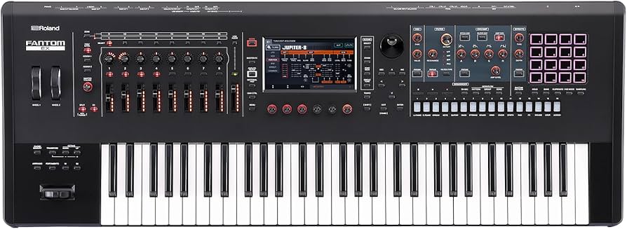 Amazon.com: Roland FANTOM 6 EX Synthesizer | Compact FANTOM with