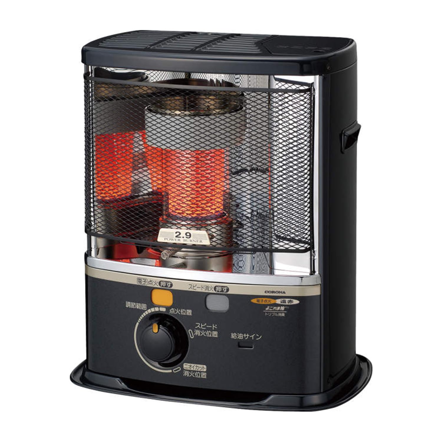 Amazon | コロナ SXシリーズ ポータブル石油ストーブ SX-E2923Y-HD