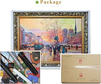 Amazon.co.jp: 26 枚の絵画 風景の中の羊と鶏 ユージン・フェルベック