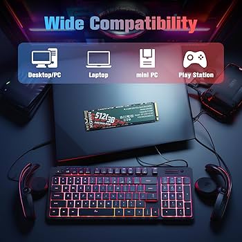 Amazon.com: KOWIN SSD 512GB PCIe 3.0x4 NVMe M.2 2280, R/W up to