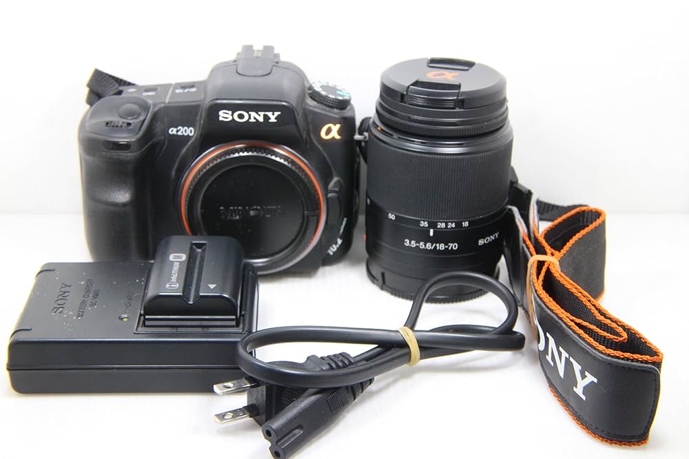 ❤️手ぶれ補正付き❤️SONY α200 ダブルレンズセット 初心者おすすめ