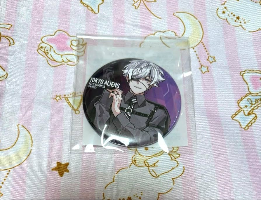 東京エイリアンズ 東エリ オンラインくじ 缶バッジ 明明 雨宮零士