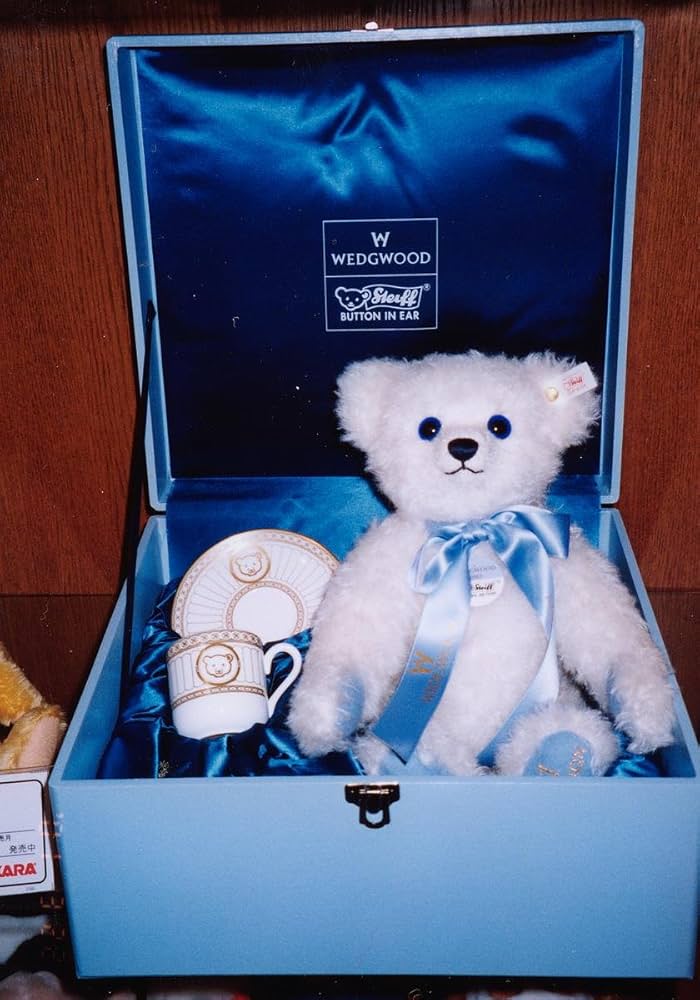 Amazon.co.jp: シュタイフ 日本限定1500本限定ウェッジウッドベア2001