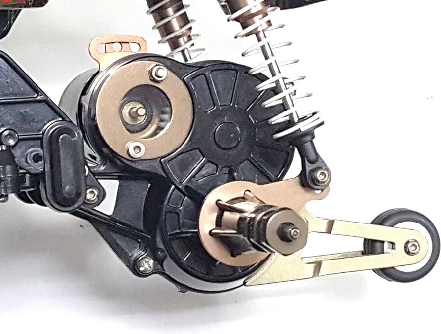 Amazon | KF RC アルミリアダンパープレート タミヤ CW-01 シャーシ