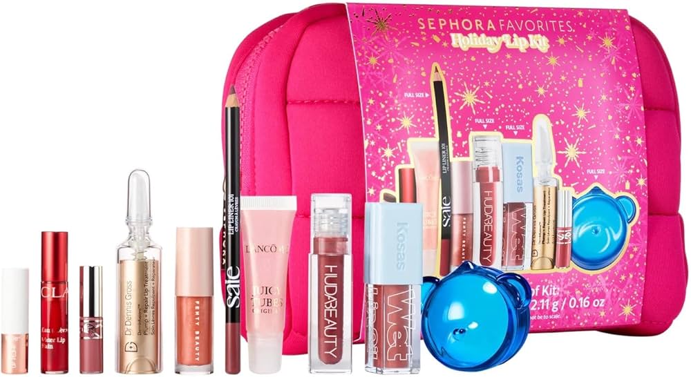Amazon.com : Sephora Holiday Lip Value Set: 10-Piece Lip Gloss