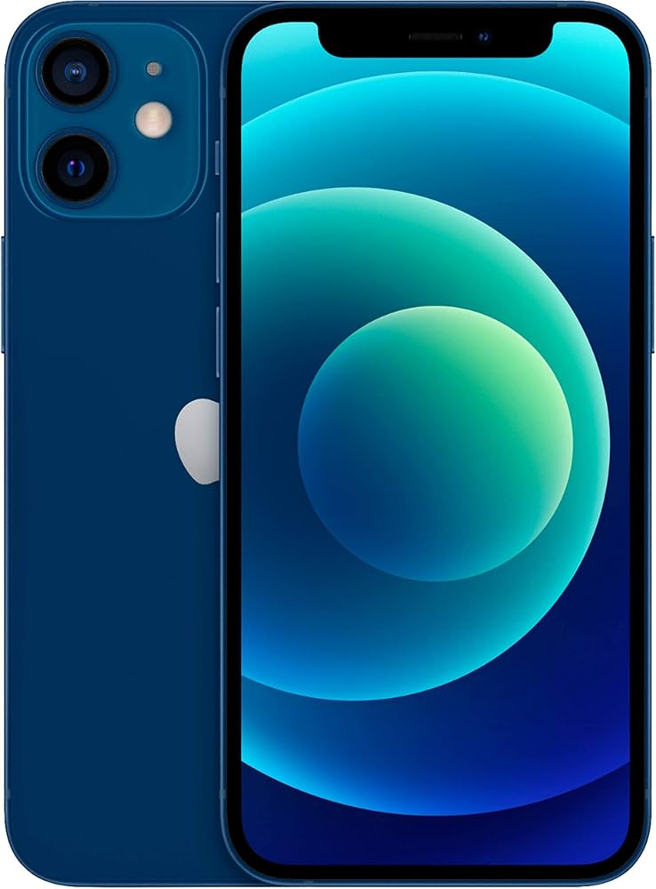 Amazon.com: Apple iPhone 12 Mini, 64GB, Blue - Unlocked (Renewed