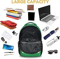 Amazon.com | Frog Backpack for Girls Boys, 16 Inch Green Backpacks