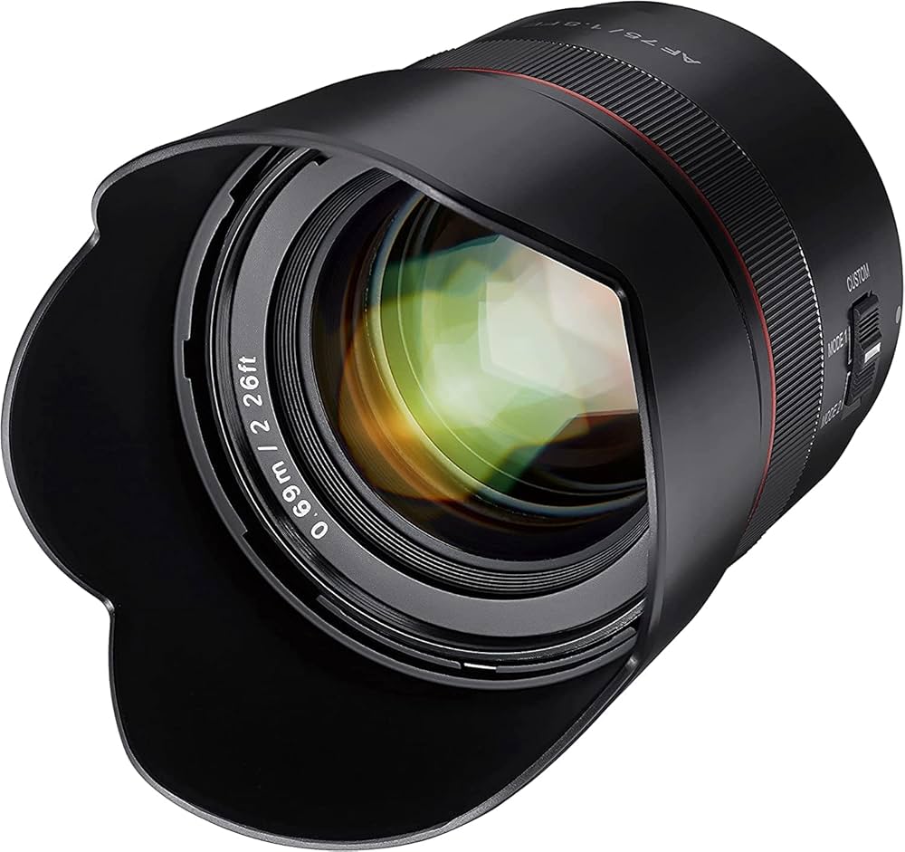 Amazon.co.jp: SAMYANG 単焦点レンズ AF 75mm F1.8 FE ソニー αE用