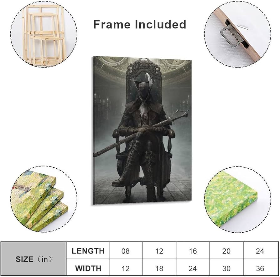 Amazon.co.jp: ポスター Bloodborneブラッドボーン 絵画 壁掛け 壁飾り