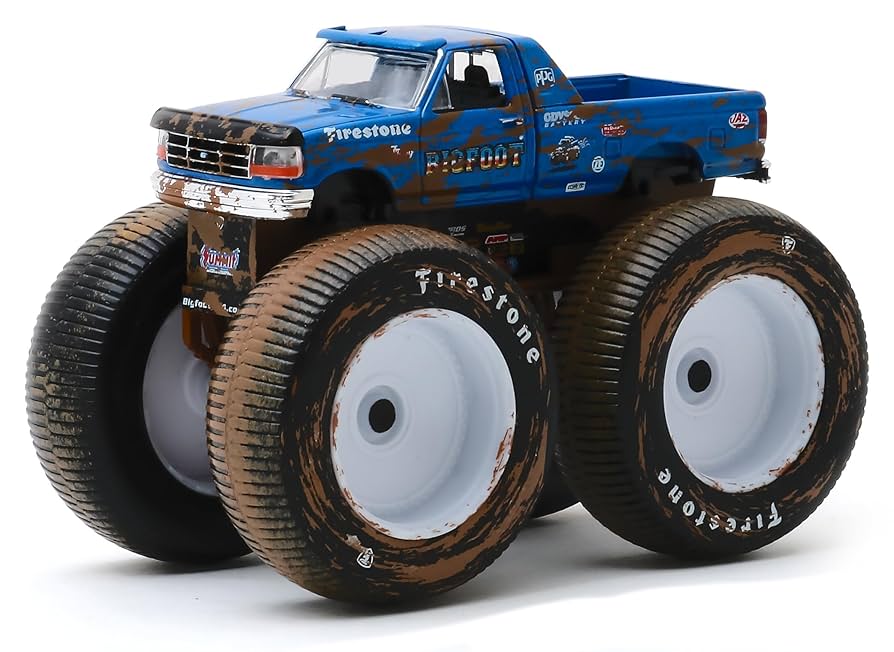 グリーンライト ビッグフット モンスタートラック ビッグタイヤ 1/64