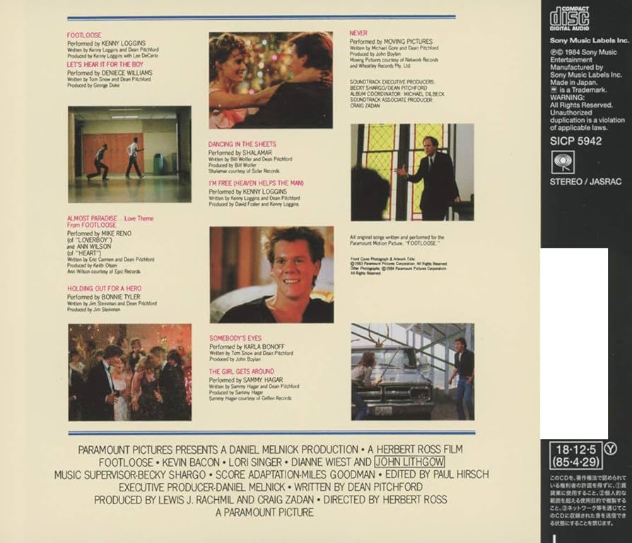 Amazon.co.jp: フットルース オリジナル・サウンドトラック(期間生産