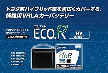 Amazon.co.jp: GSユアサ (ジーエスユアサ) EHJ S42B20R ECO.R HV