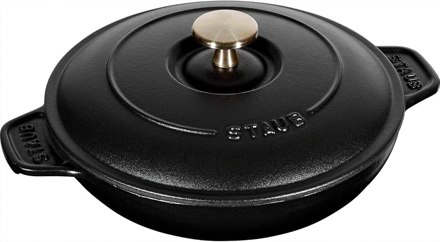Amazon.co.jp : staub ストウブ 「 ラウンド ホットプレート ブラック