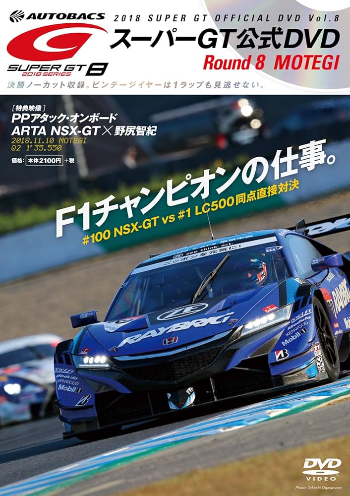2018 SUPER GT オフィシャル DVD Rd.8 () |本 | 通販 | Amazon
