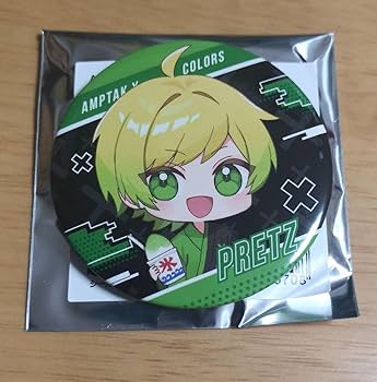 Amazon.co.jp: AMPTAKぷりっつ 等身 デフォ 缶バッジ 2個セット : おもちゃ
