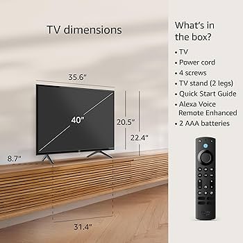 ORION 40型 液晶テレビ 2020年製 Fire TV Stick付き 40