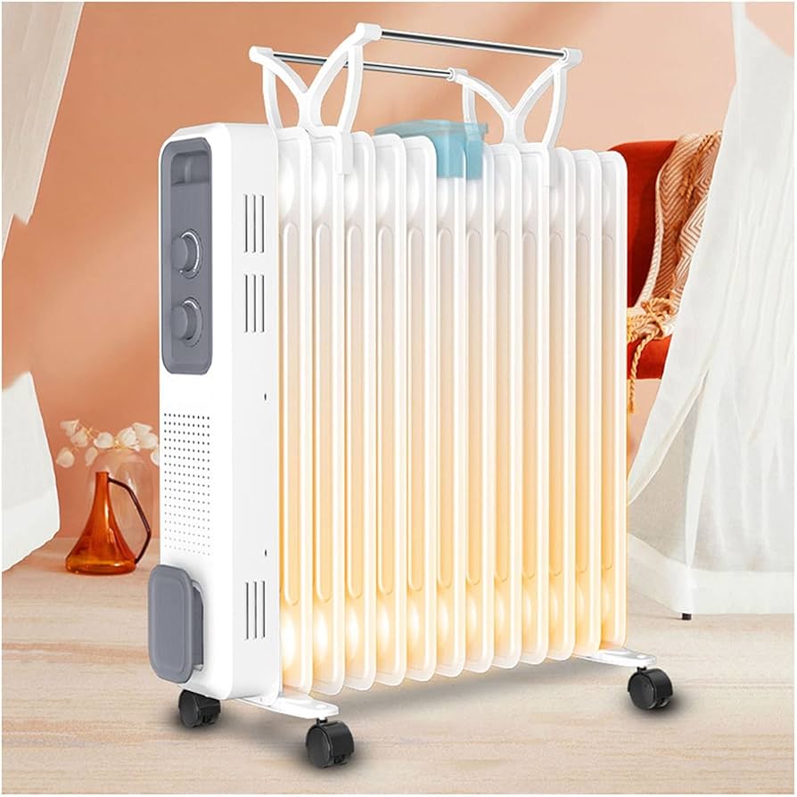 Amazon.co.jp : サーモスタット付きオイル充填ラジエーター電気