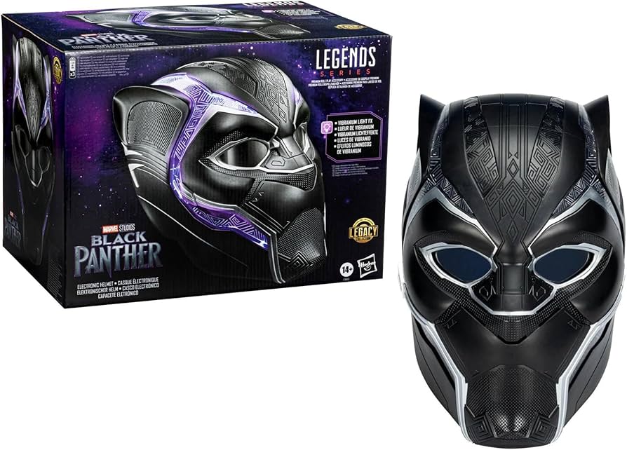 Amazon.com: Marvel Legends Black Panther Electronic Roleplay