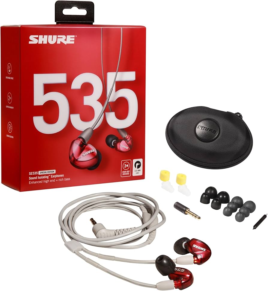 Amazon.com: Shure SE535LTD Professional Wired Sound Isolating