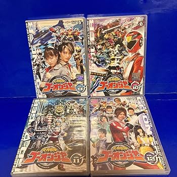 Amazon.co.jp: 炎神戦隊ゴーオンジャーDVD 全12巻 ※レンタル落ち ※写真