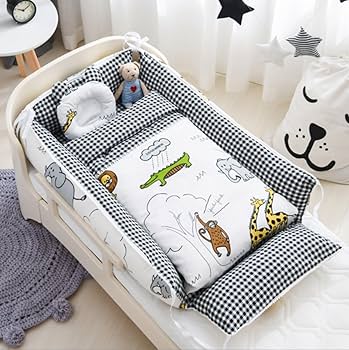 Amazon | ベビーベッド携帯型ベビーベッド新生児の赤ちゃん折りたたみ