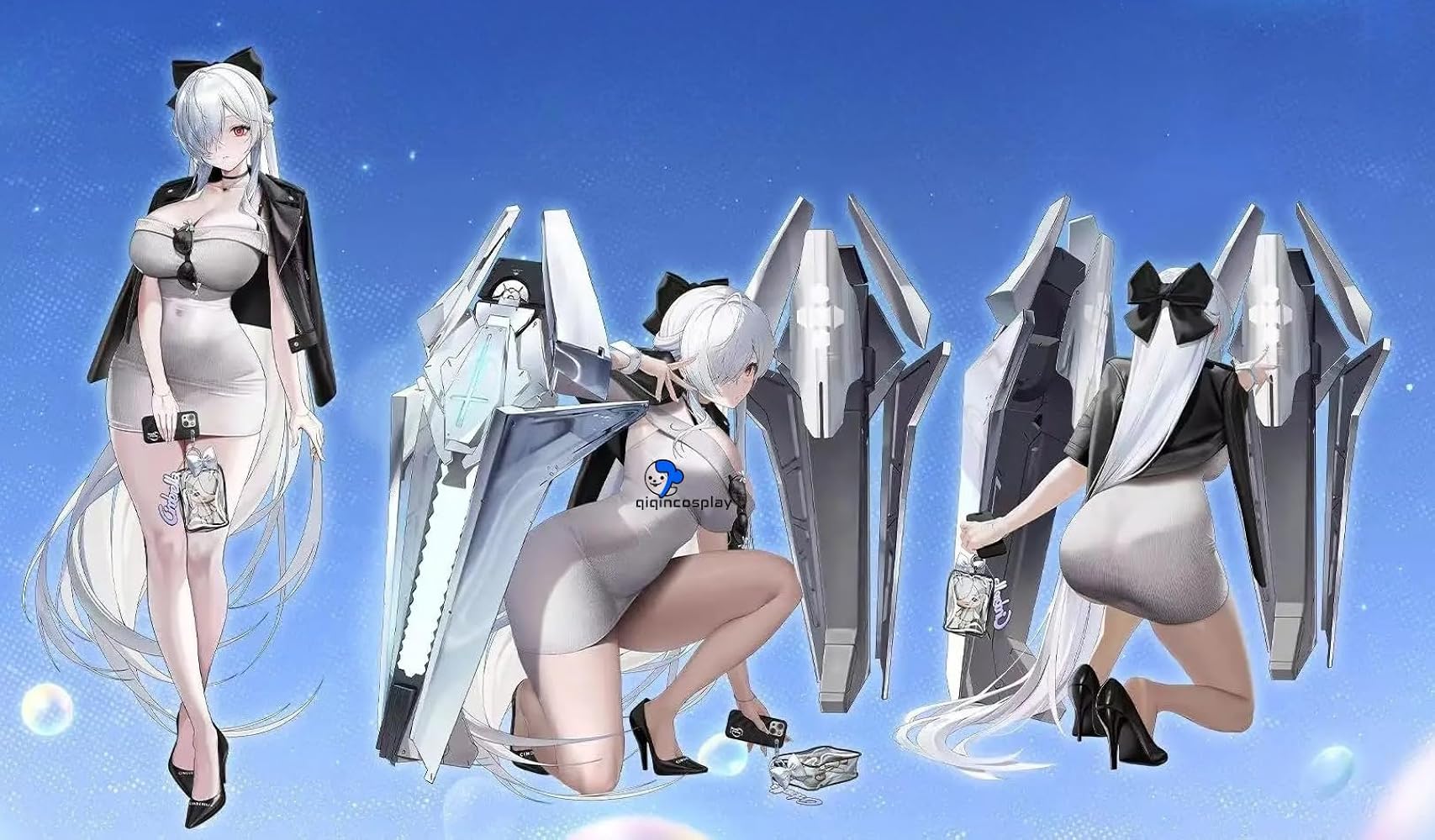 Amazon.co.jp: [ETER] qiqincosplay 勝利の女神 NIKKE メガニケ