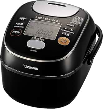 Amazon | 象印マホービン 炊飯器 3.5合 プライムブラック NP-QT06-BZ
