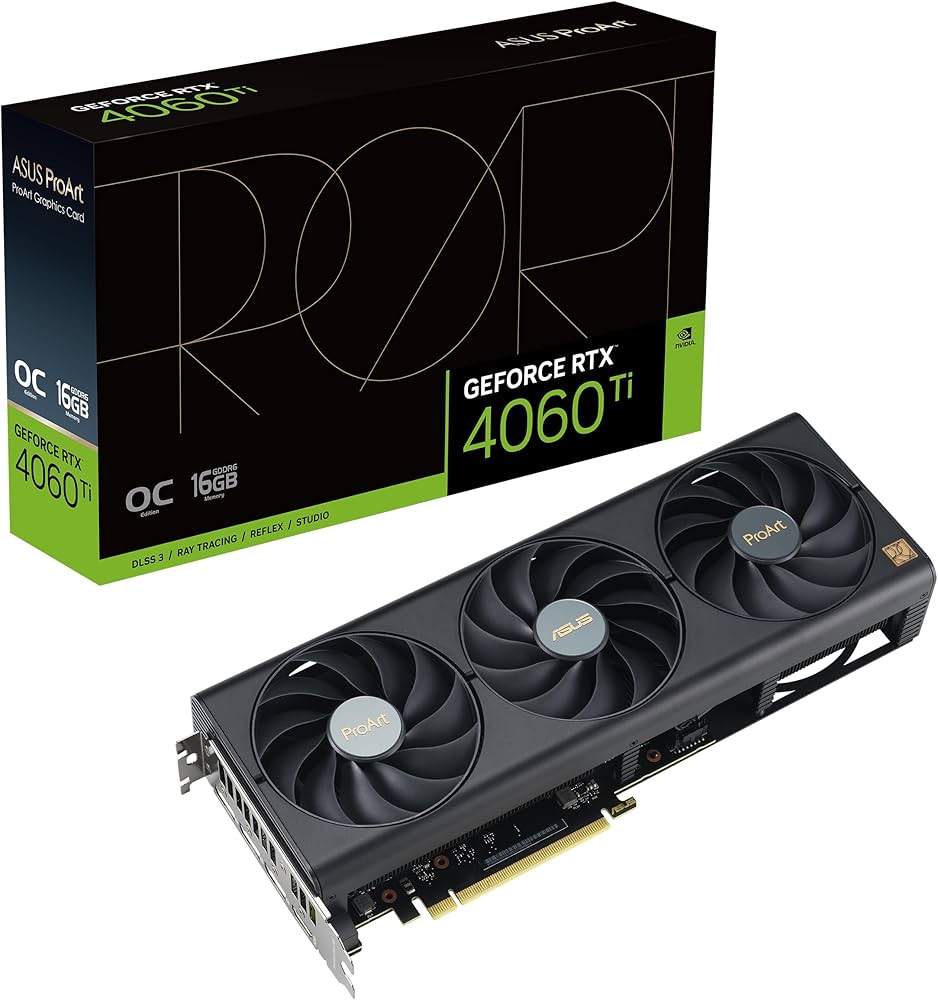 Amazon | ASUS ProArt GeForce RTX™ 4060 Ti 16GB OC Edition GDDR6
