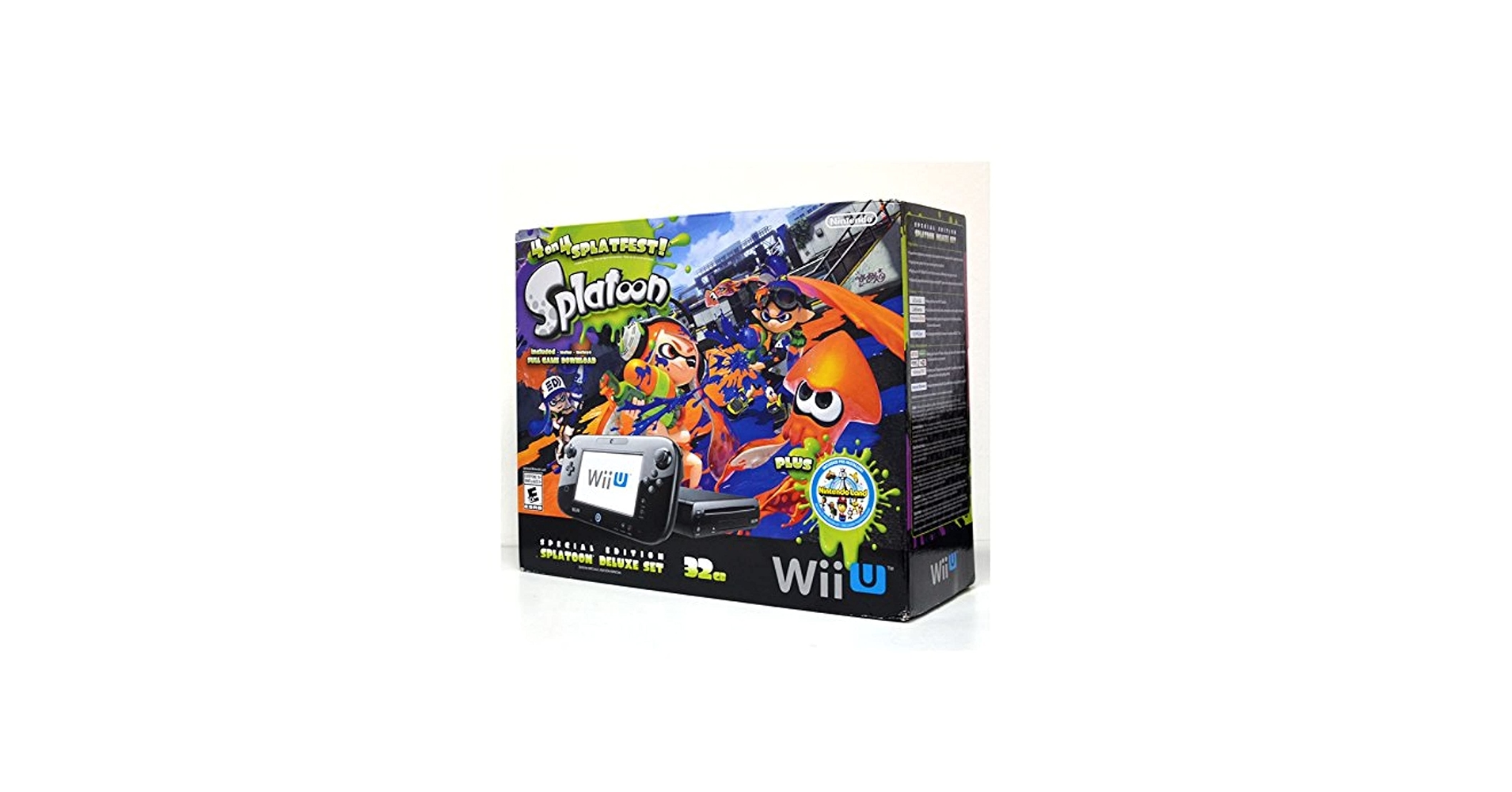 Amazon.com: Nintendo Wii U 32GB Console Splatoon Special Edition
