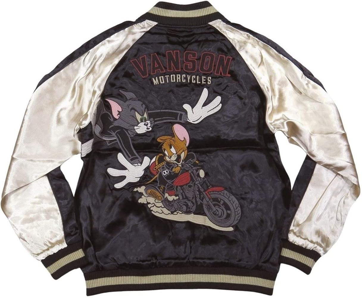 Amazon | [バンソン] トムとジェリー コラボ リバーシブル レーヨン