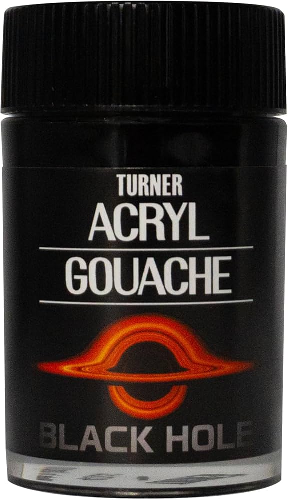Amazon | ターナー色彩(Turner Colour) アクリルガッシュ ブラック
