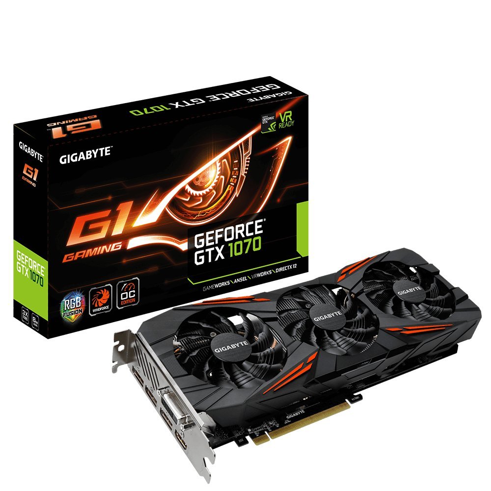 Amazon | (GTX 1070 G1 Gaming) - Gigabyte Geforce GTX 1070 G1