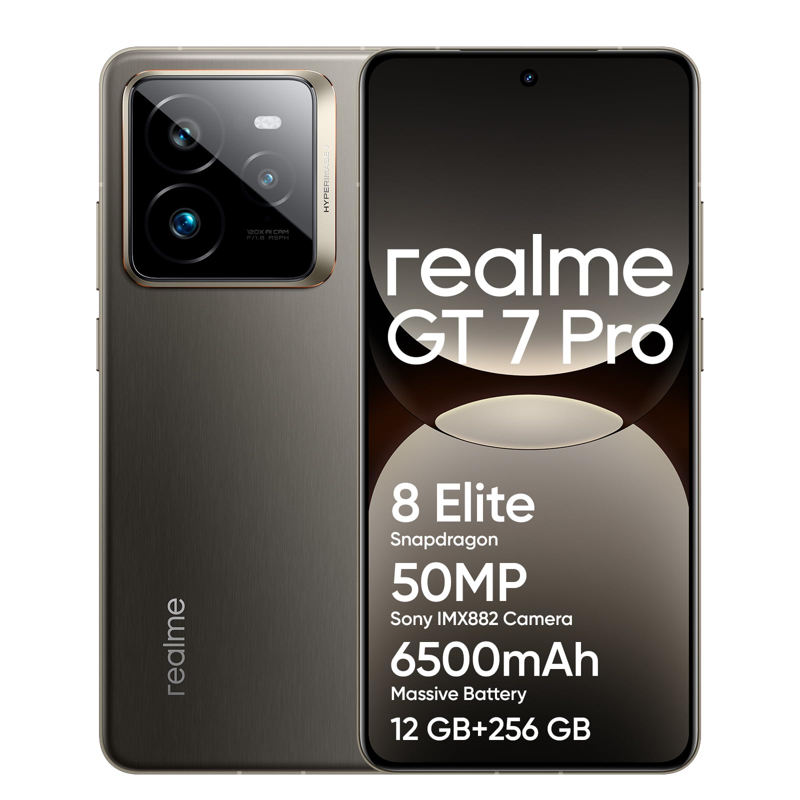 realme GT 7 Pro 5G Smartphone 12+256GB,Snapdragon® 8 Elite